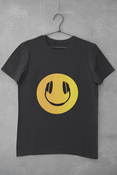 Headphones Love Women Half Sleeves T-shirt- FunkyTeesClub