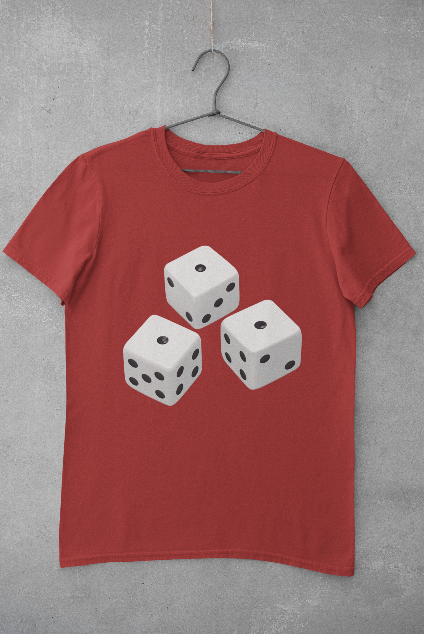 Dice Mens Half Sleeves T-shirt- FunkyTeesClub
