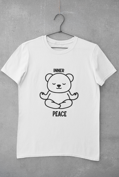Inner Peace Women Half Sleeves T-shirt- FunkyTeesClub