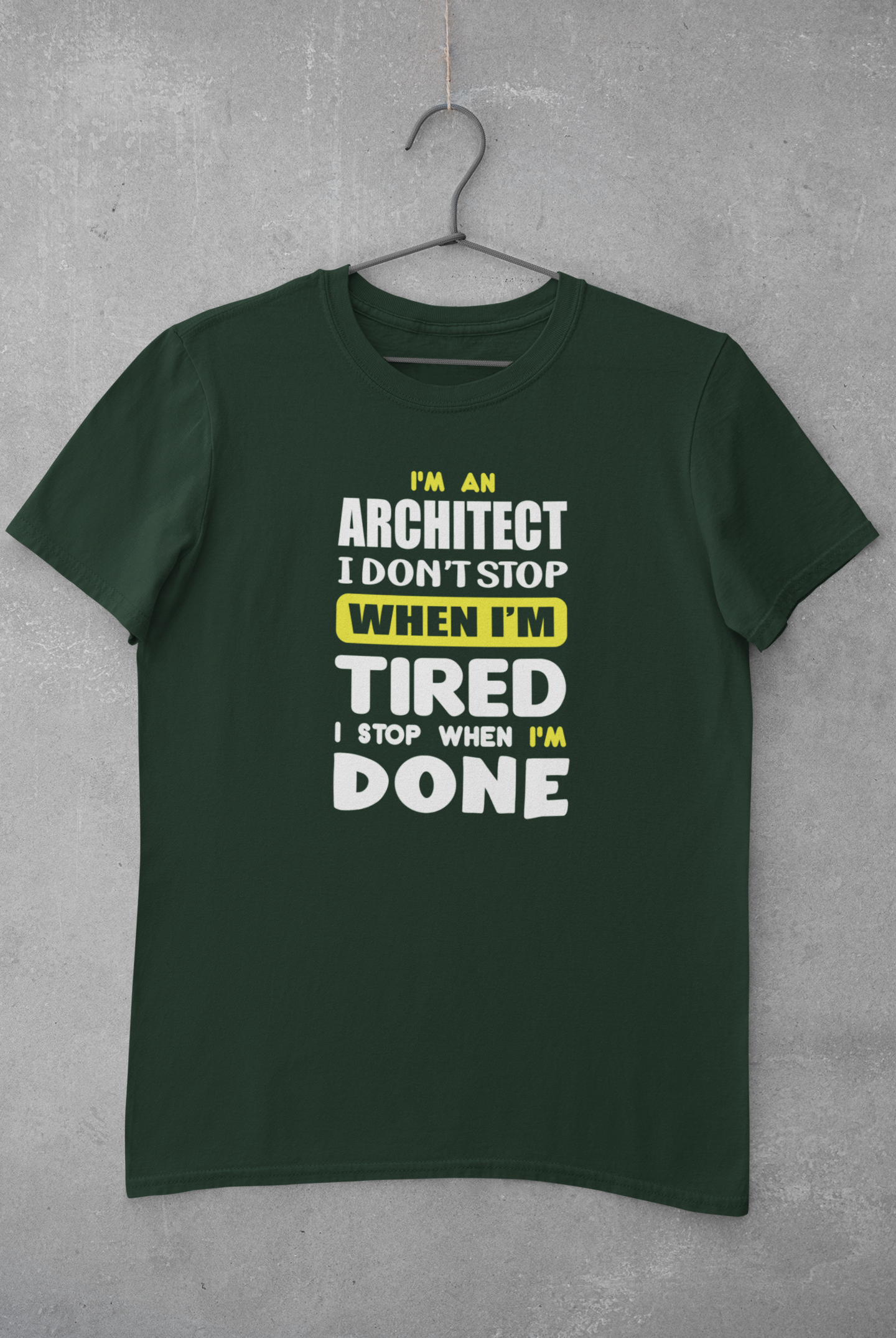 I Am Architect Profession Mens Half Sleeves T-shirt- FunkyTeesClub