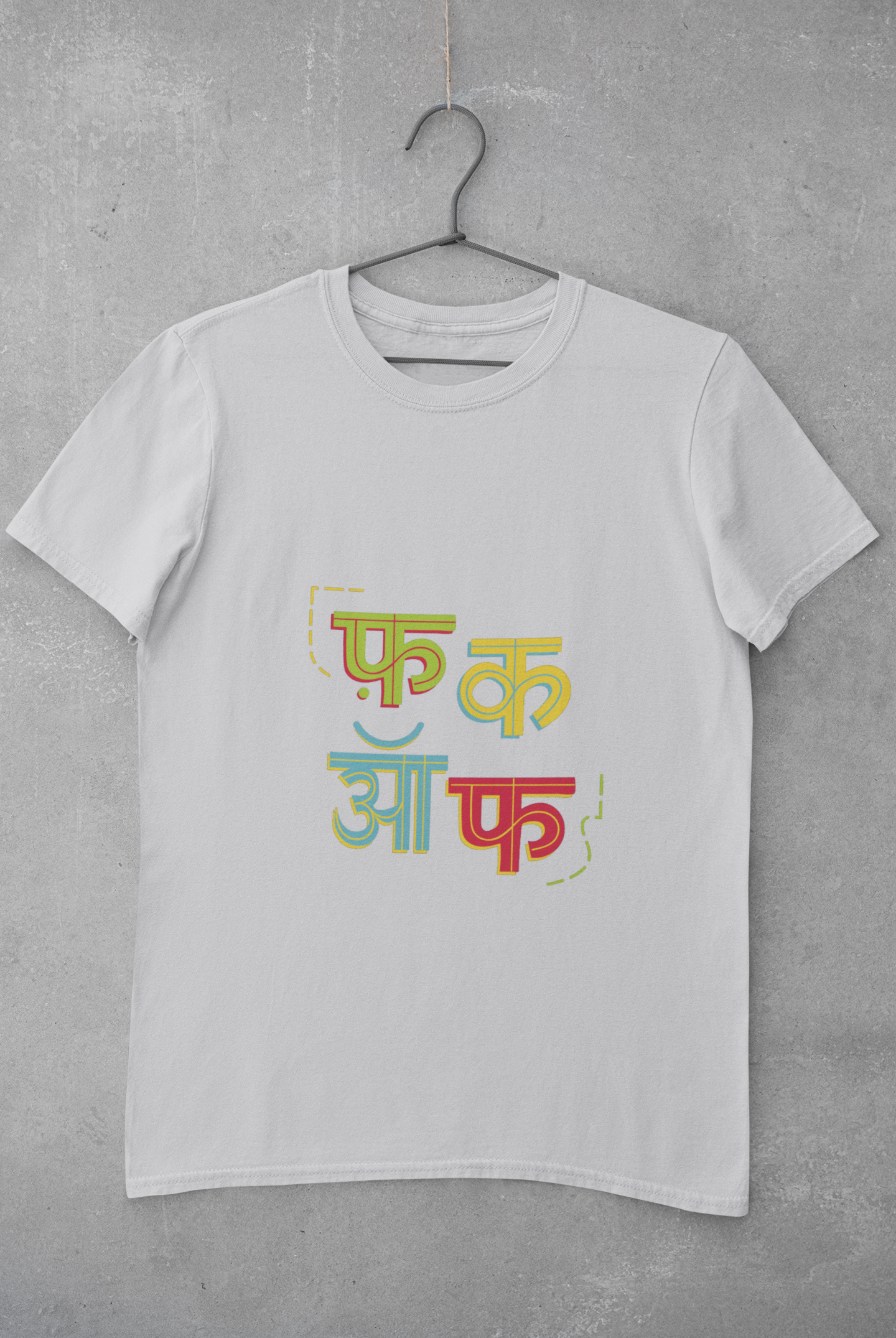 F Off Mens Half Sleeves T-shirt- FunkyTeesClub