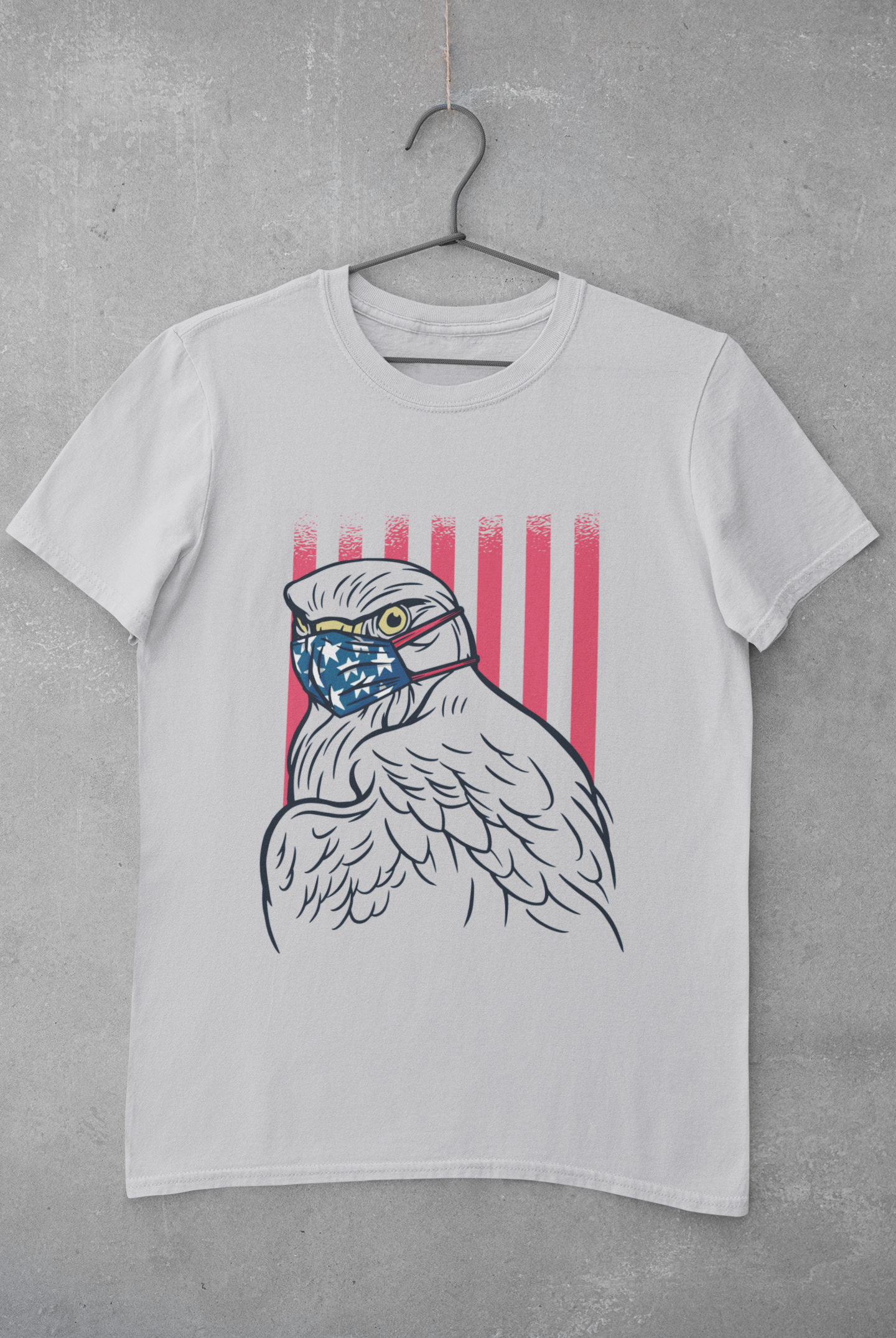 Eagle Mens Half Sleeves T-shirt- FunkyTeesClub