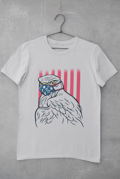 Eagle Mens Half Sleeves T-shirt- FunkyTeesClub