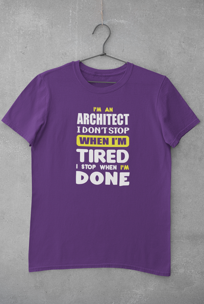I Am Architect Profession Women Half Sleeves T-shirt- FunkyTeesClub