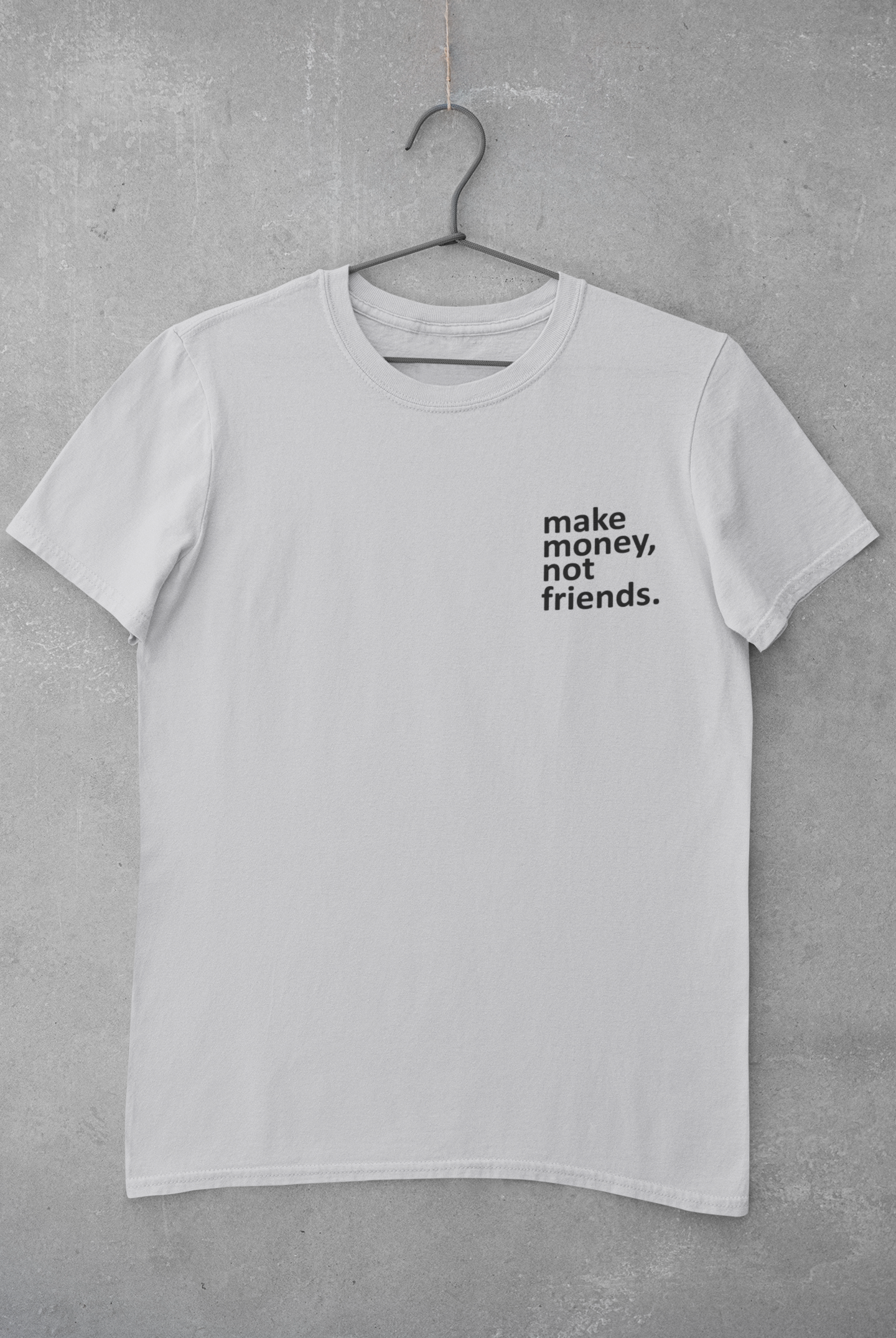 Make Money Not Friends Teenpreneur Women Half Sleeves T-shirt- FunkyTeesClub