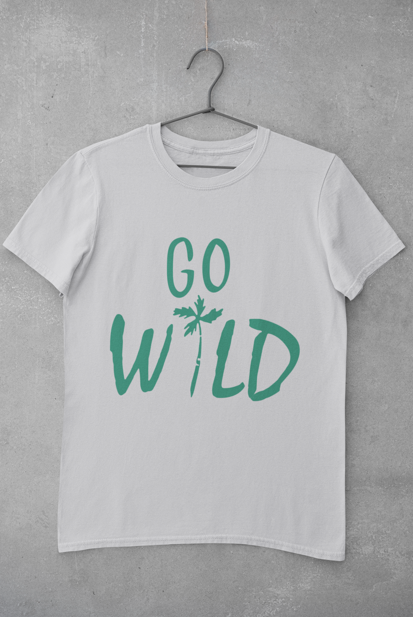 Go Wild Women Half Sleeves T-shirt- FunkyTeesClub