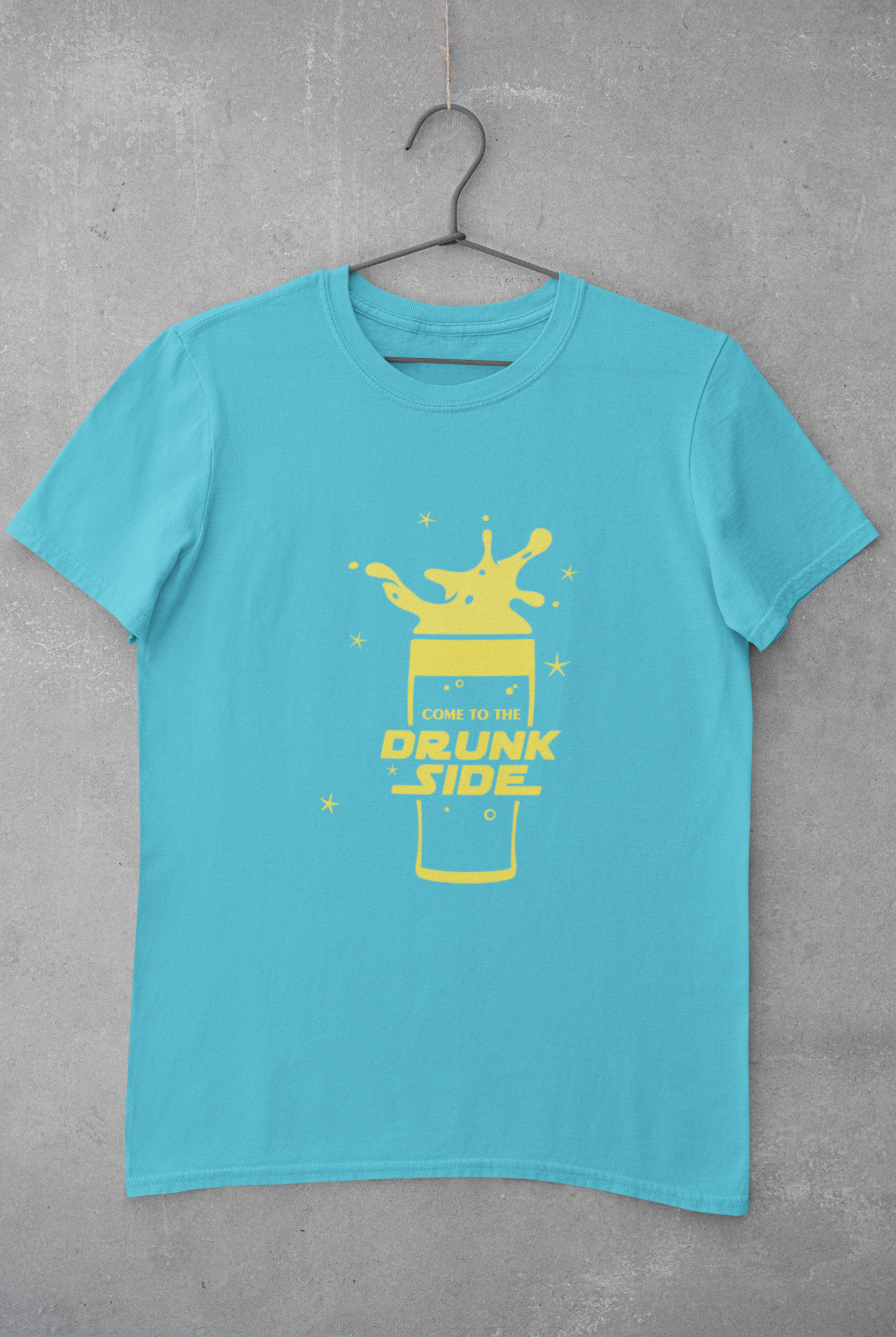 Drunk Mens Half Sleeves T-shirt- FunkyTeesClub