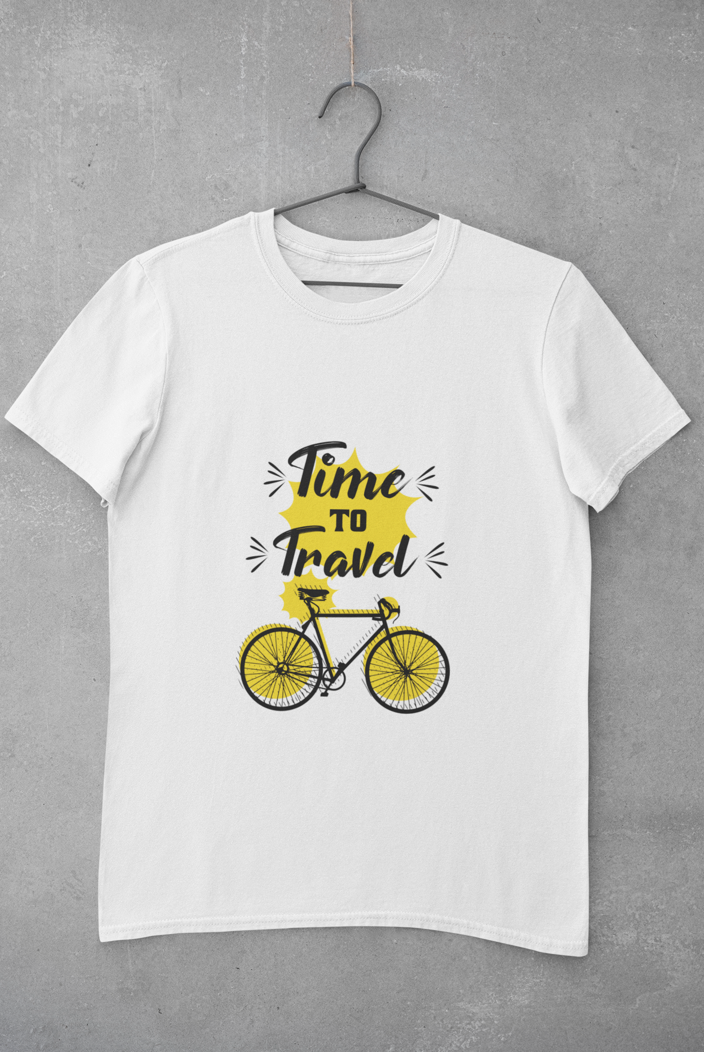 Time To Travel Women Half Sleeves T-shirt- FunkyTeesClub