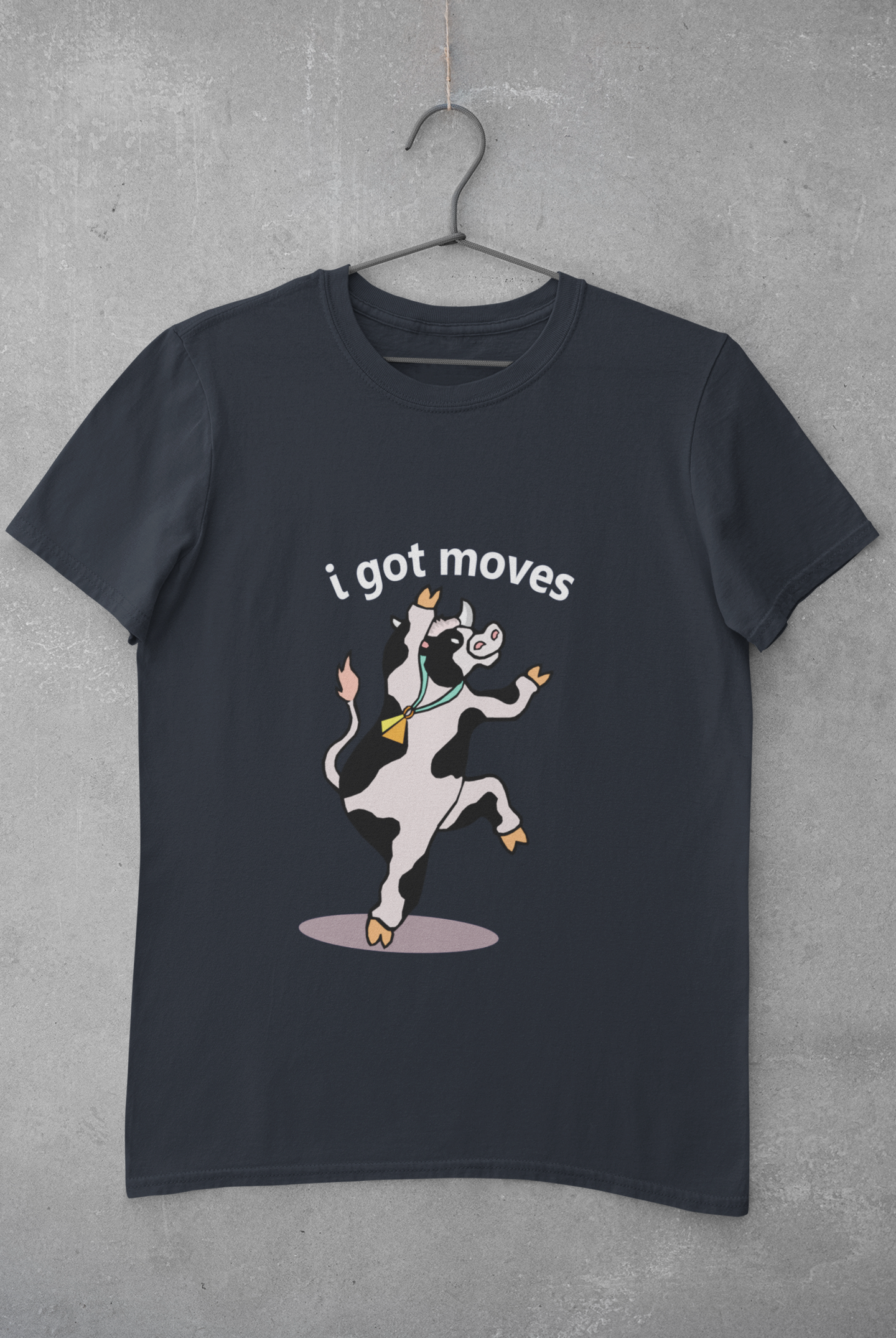 I Got Moves Mens Half Sleeves T-shirt- FunkyTeesClub