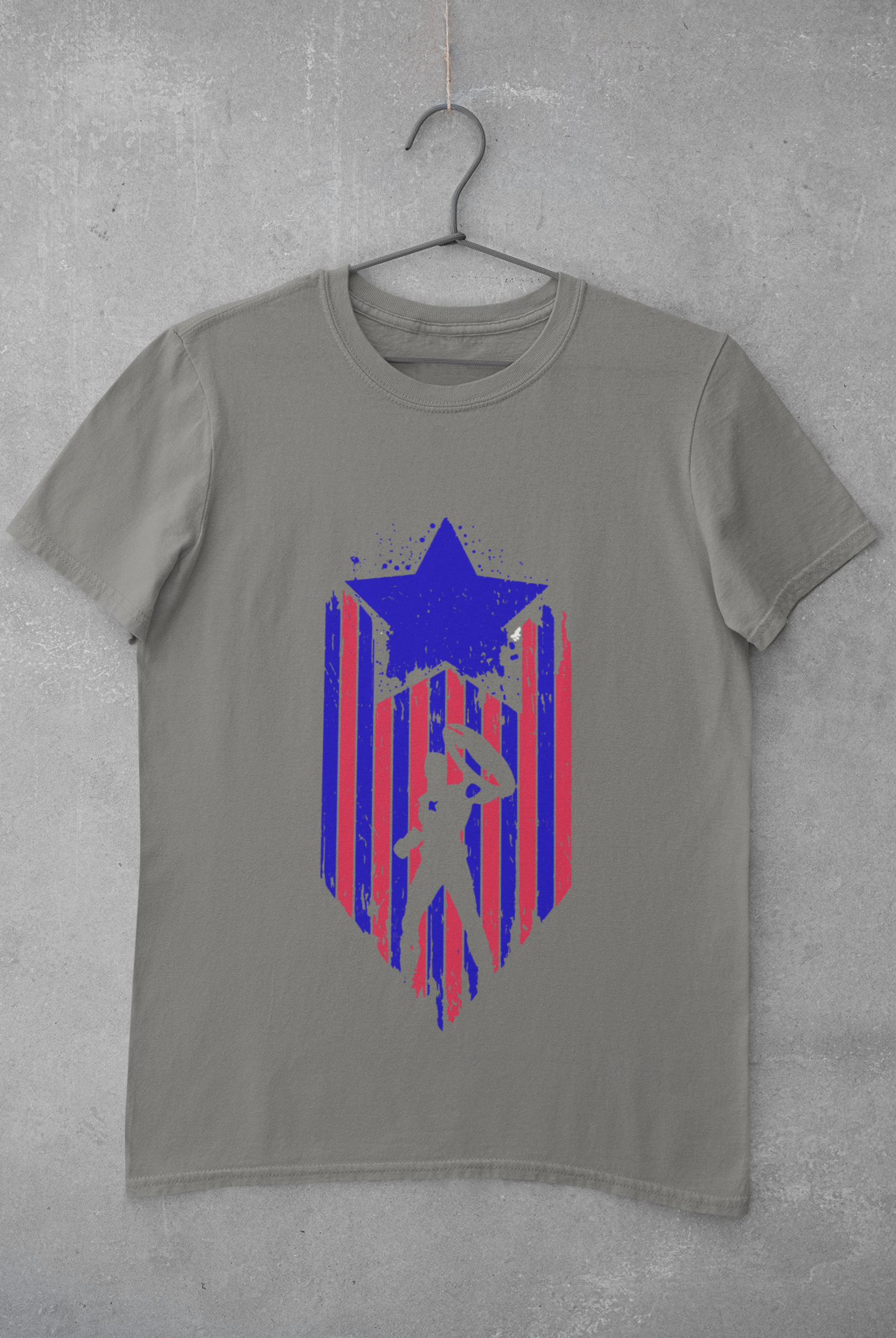 Captain America Web Series Mens Half Sleeves T-shirt- FunkyTeesClub