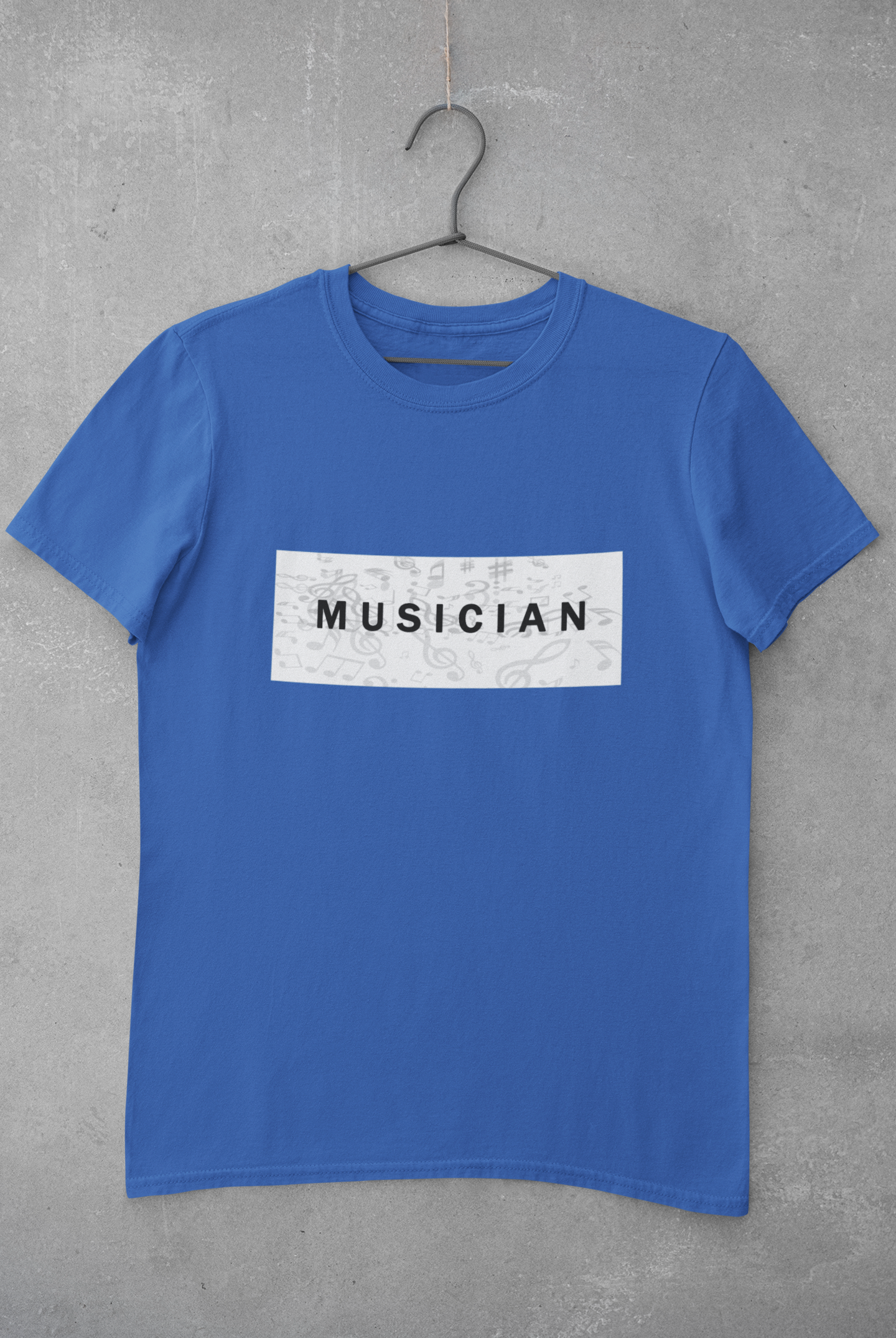 Musician Mens Half Sleeves T-shirt- FunkyTeesClub