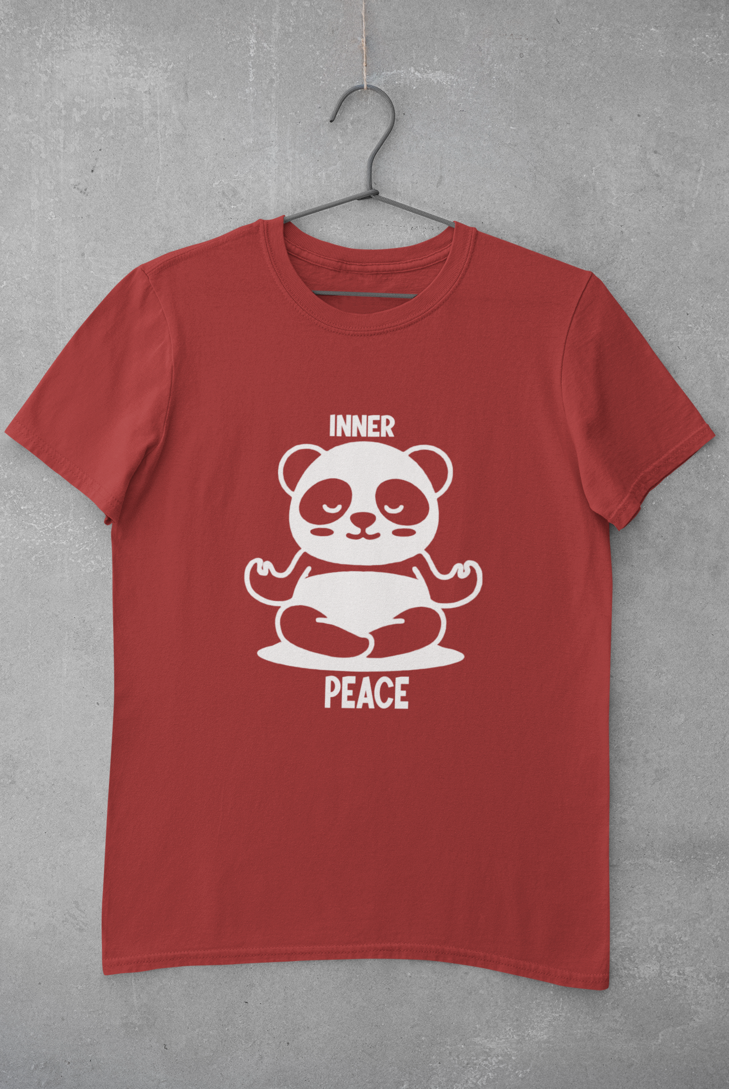 Inner Peace Women Half Sleeves T-shirt- FunkyTeesClub
