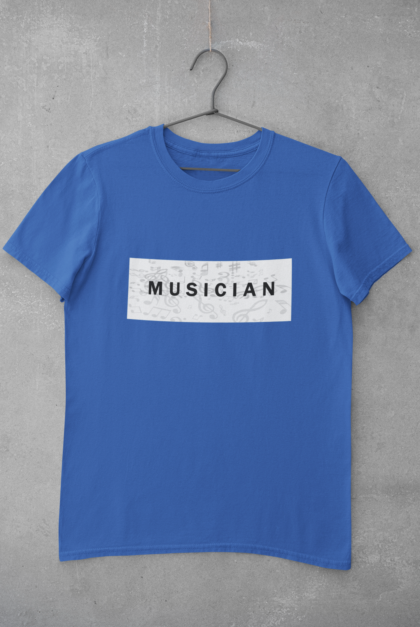 Musician Women Half Sleeves T-shirt- FunkyTeesClub