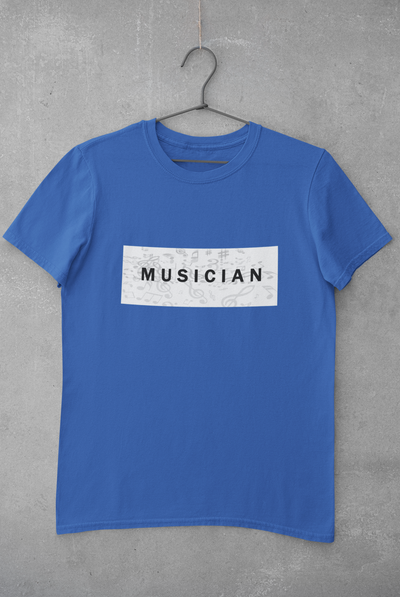 Musician Women Half Sleeves T-shirt- FunkyTeesClub