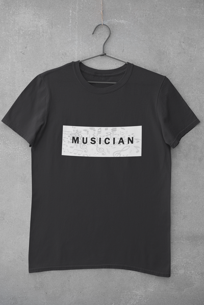 Musician Women Half Sleeves T-shirt- FunkyTeesClub