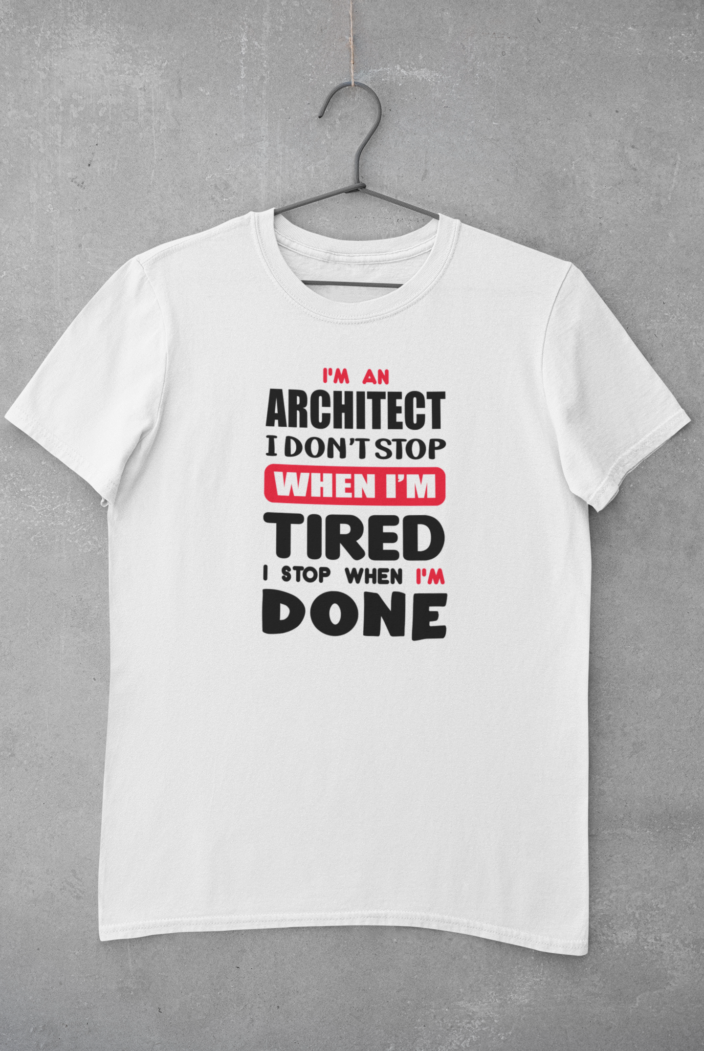 I Am Architect Profession Mens Half Sleeves T-shirt- FunkyTeesClub