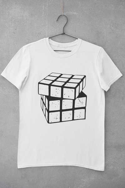 Rubic Mens Half Sleeves T-shirt- FunkyTeesClub