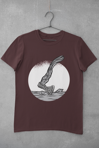 Viking Women Half Sleeves T-shirt- FunkyTeesClub