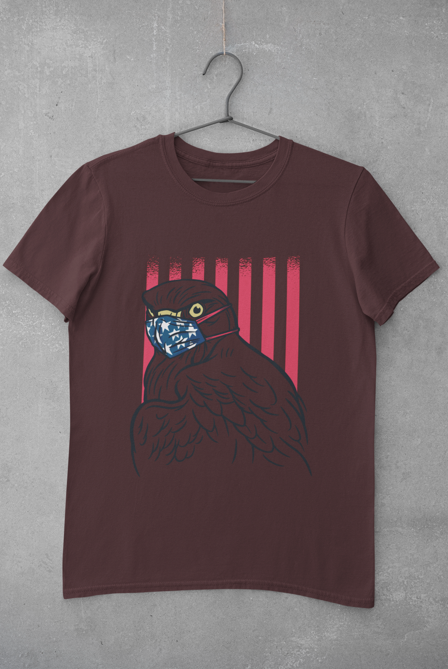 Eagle Women Half Sleeves T-shirt- FunkyTeesClub