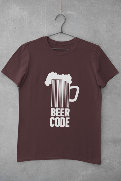 Beer Code Pub And Beer Women Half Sleeves T-shirt- FunkyTeesClub