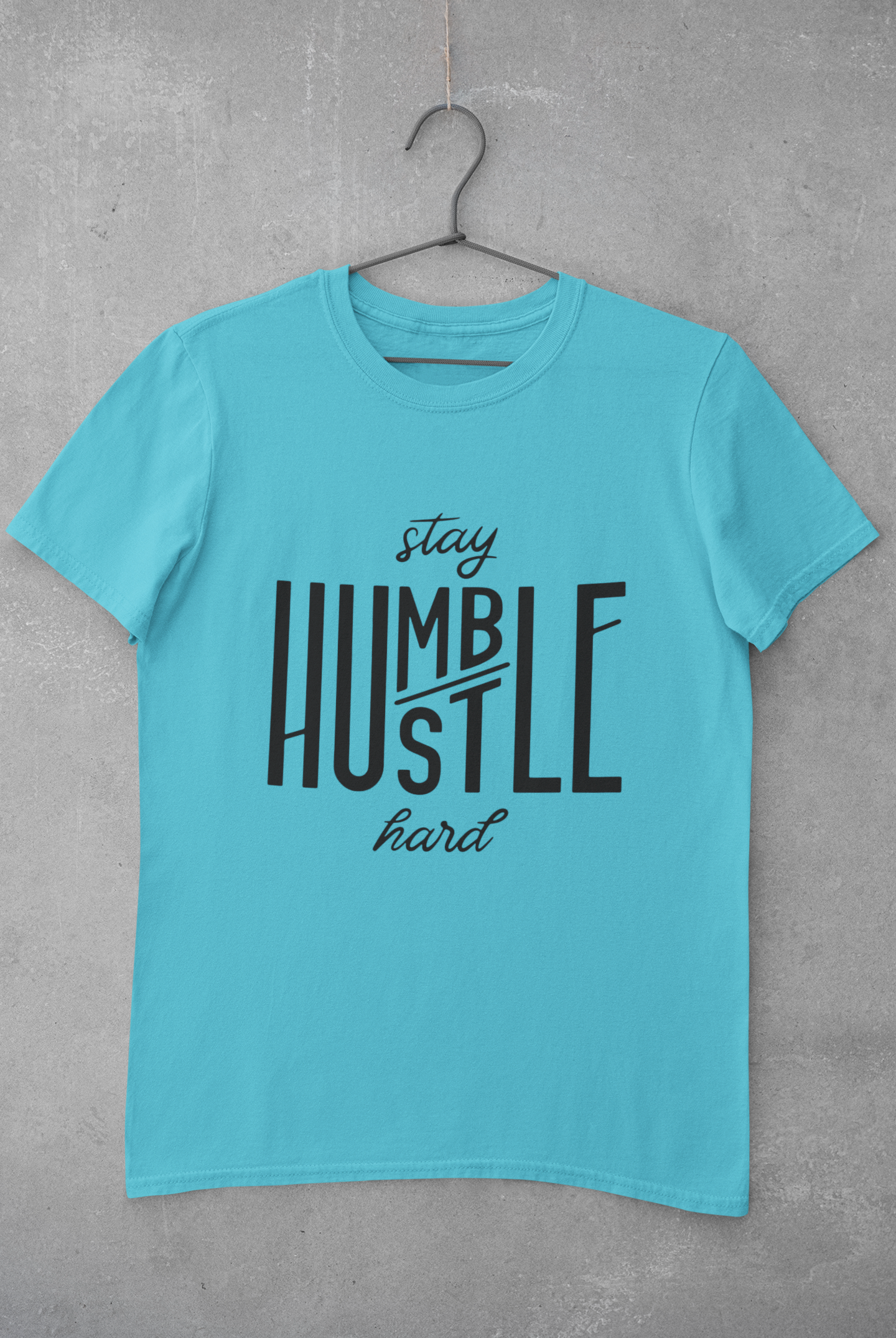 Stay Humble Women Half Sleeves T-shirt- FunkyTeesClub