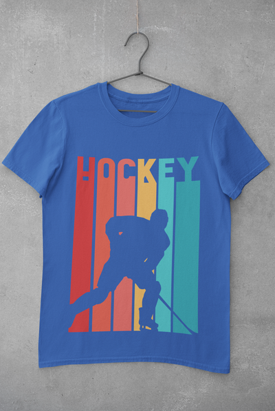 Hockey Women Half Sleeves T-shirt- FunkyTeesClub