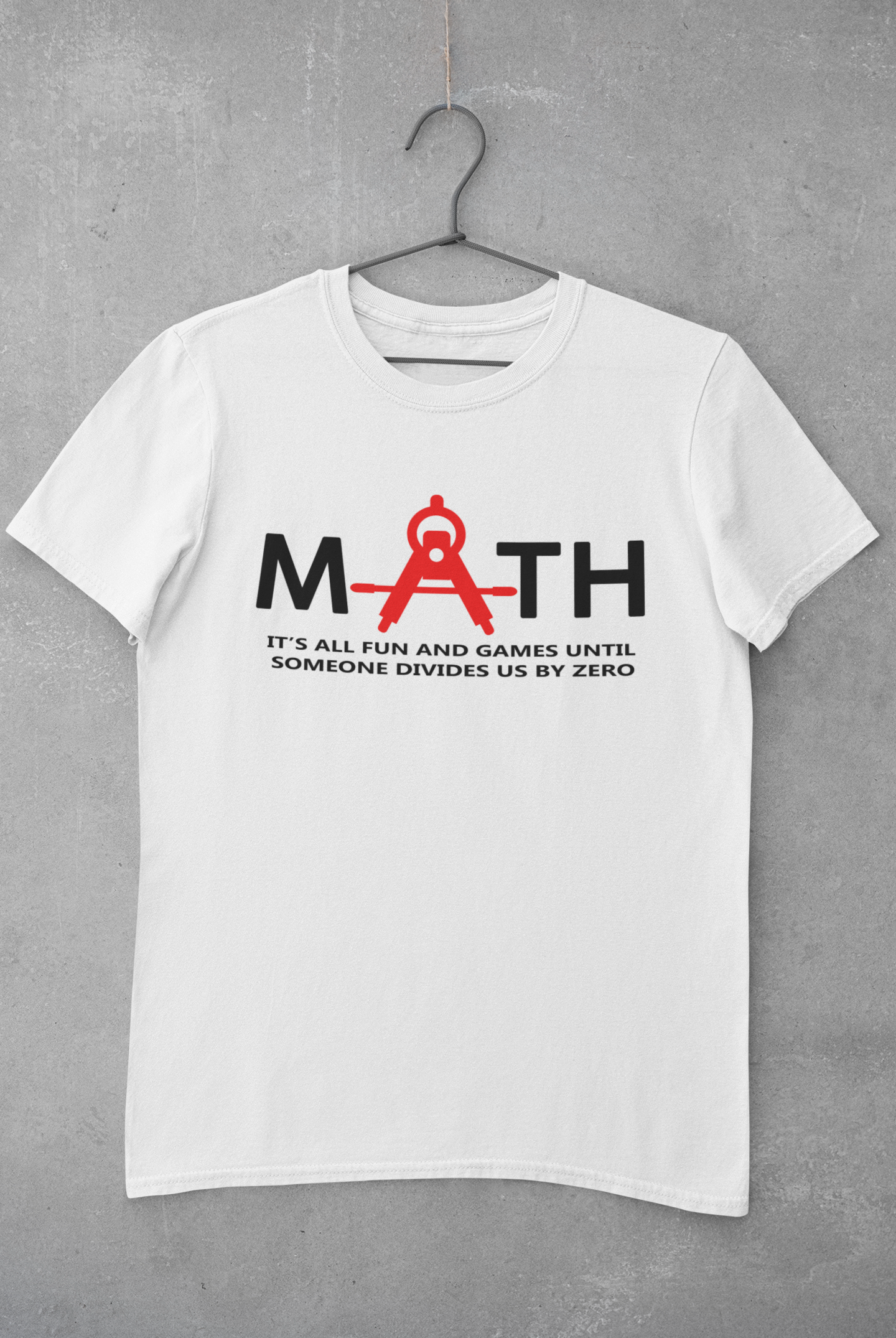 Math Teacher Mens Half Sleeves T-shirt- FunkyTeesClub