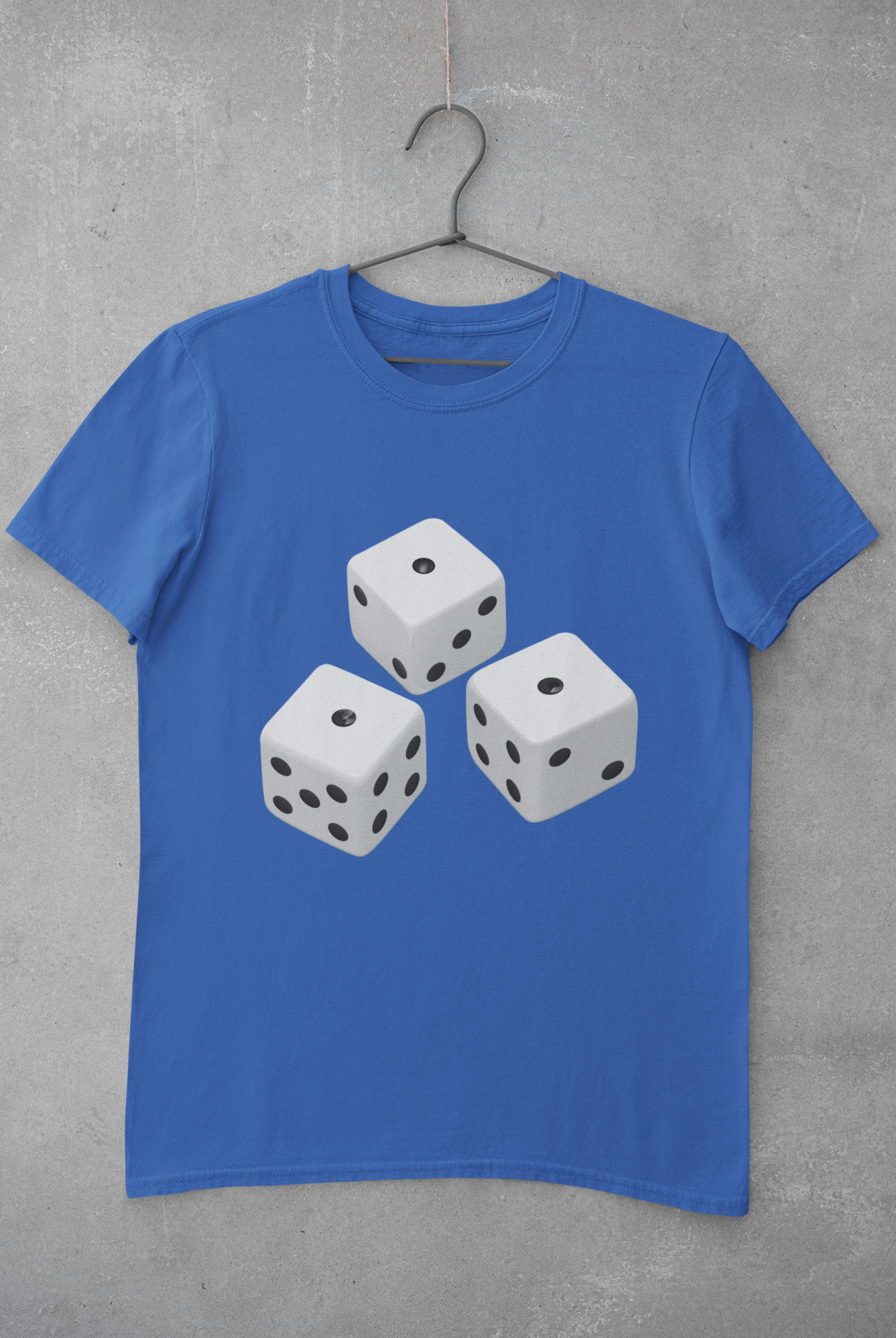 Dice Mens Half Sleeves T-shirt- FunkyTeesClub