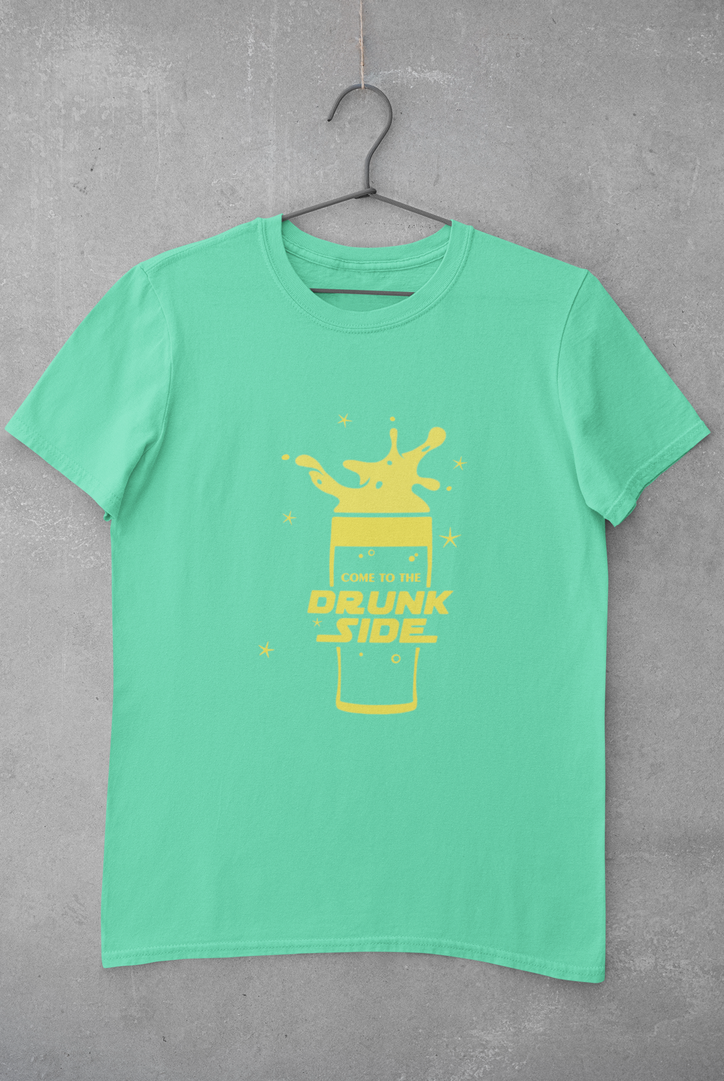 Drunk Mens Half Sleeves T-shirt- FunkyTeesClub