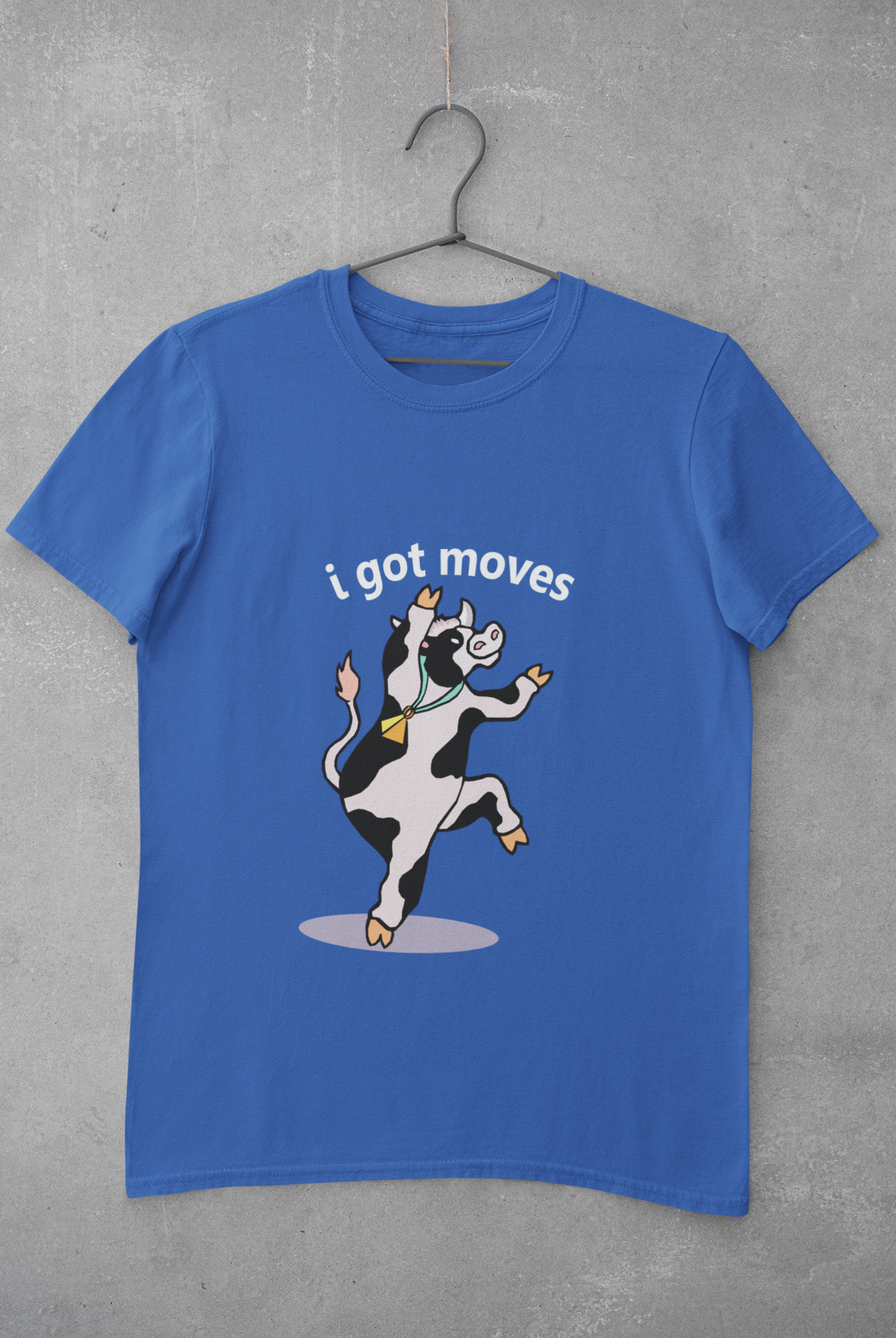 I Got Moves Mens Half Sleeves T-shirt- FunkyTeesClub