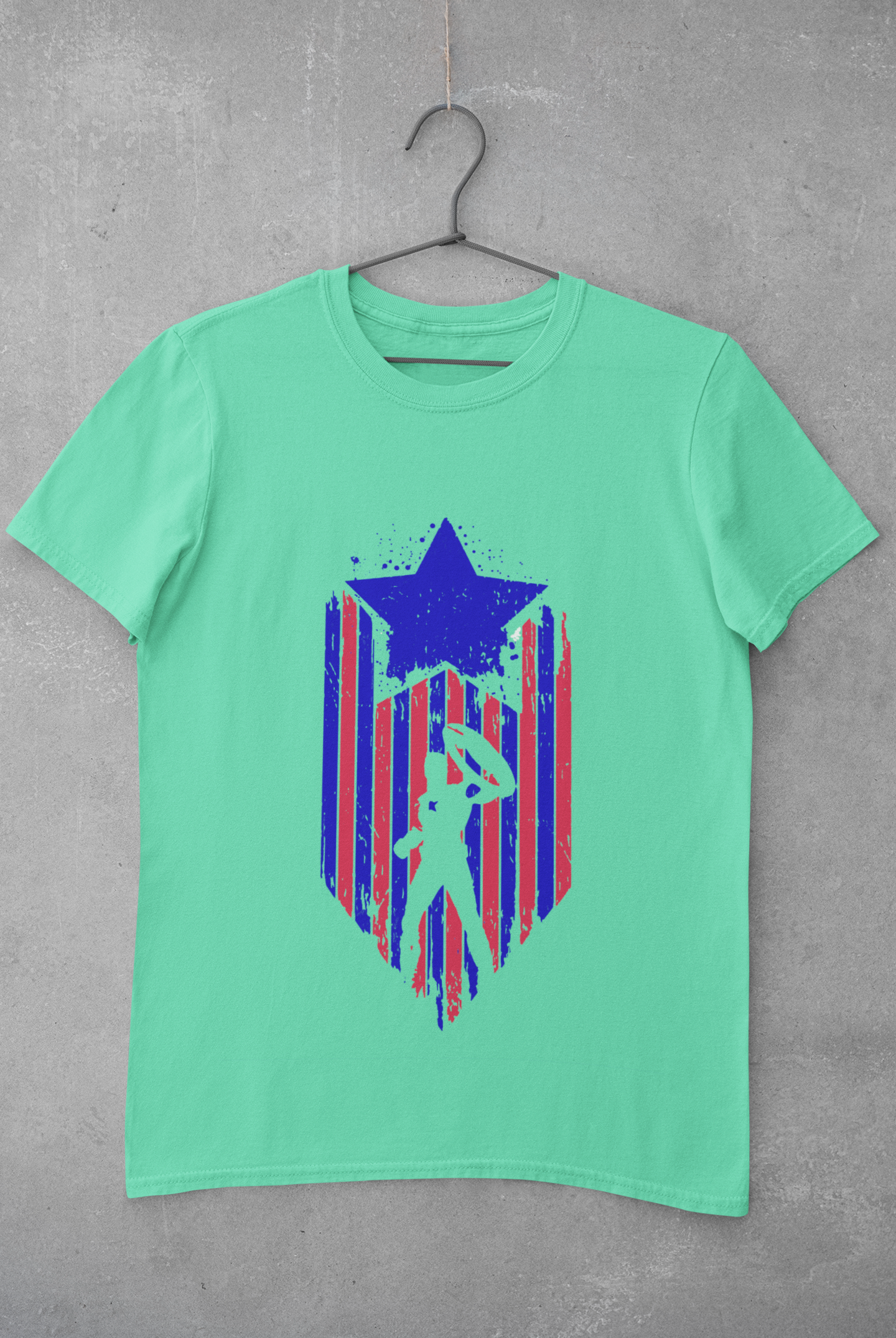Captain America Web Series Mens Half Sleeves T-shirt- FunkyTeesClub