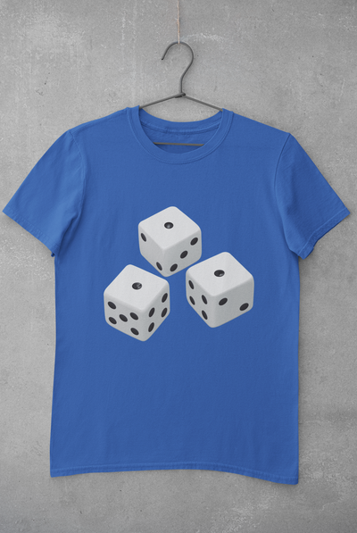 Dice Women Half Sleeves T-shirt- FunkyTeesClub