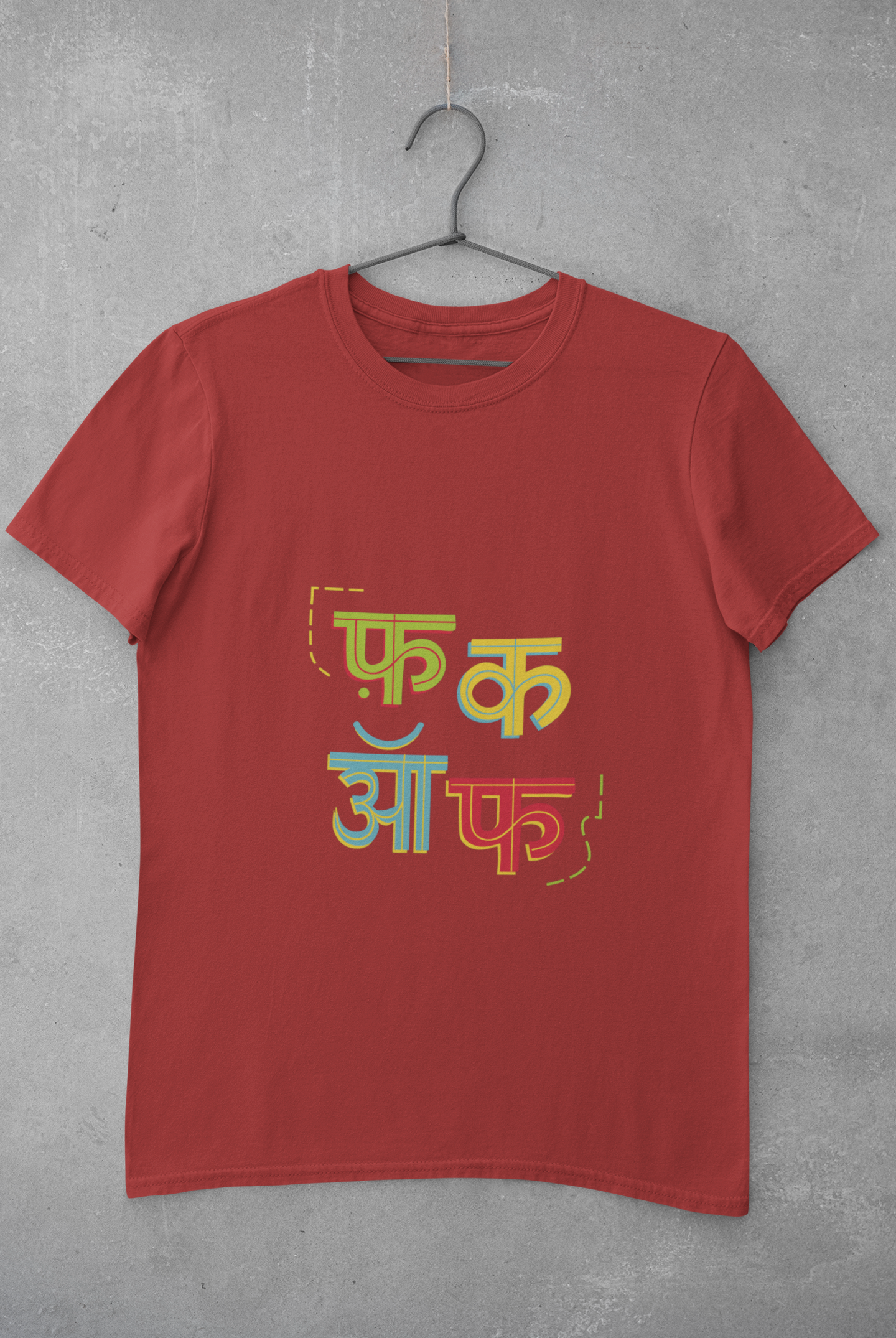 F Off Mens Half Sleeves T-shirt- FunkyTeesClub