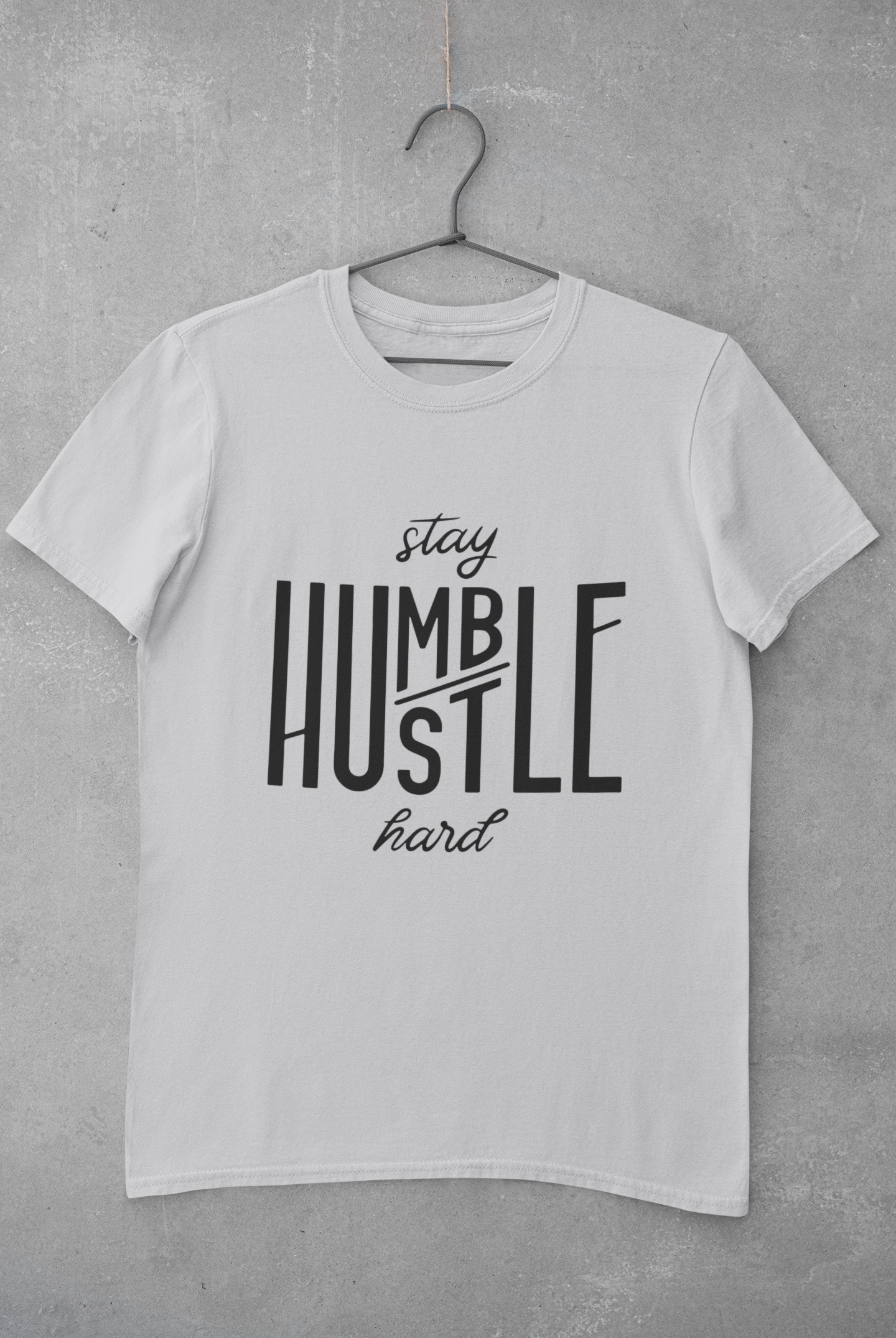 Stay Humble Mens Half Sleeves T-shirt- FunkyTeesClub