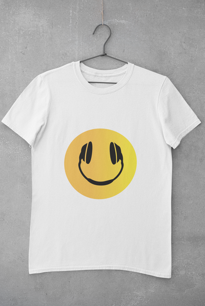 Headphones Love Mens Half Sleeves T-shirt- FunkyTeesClub
