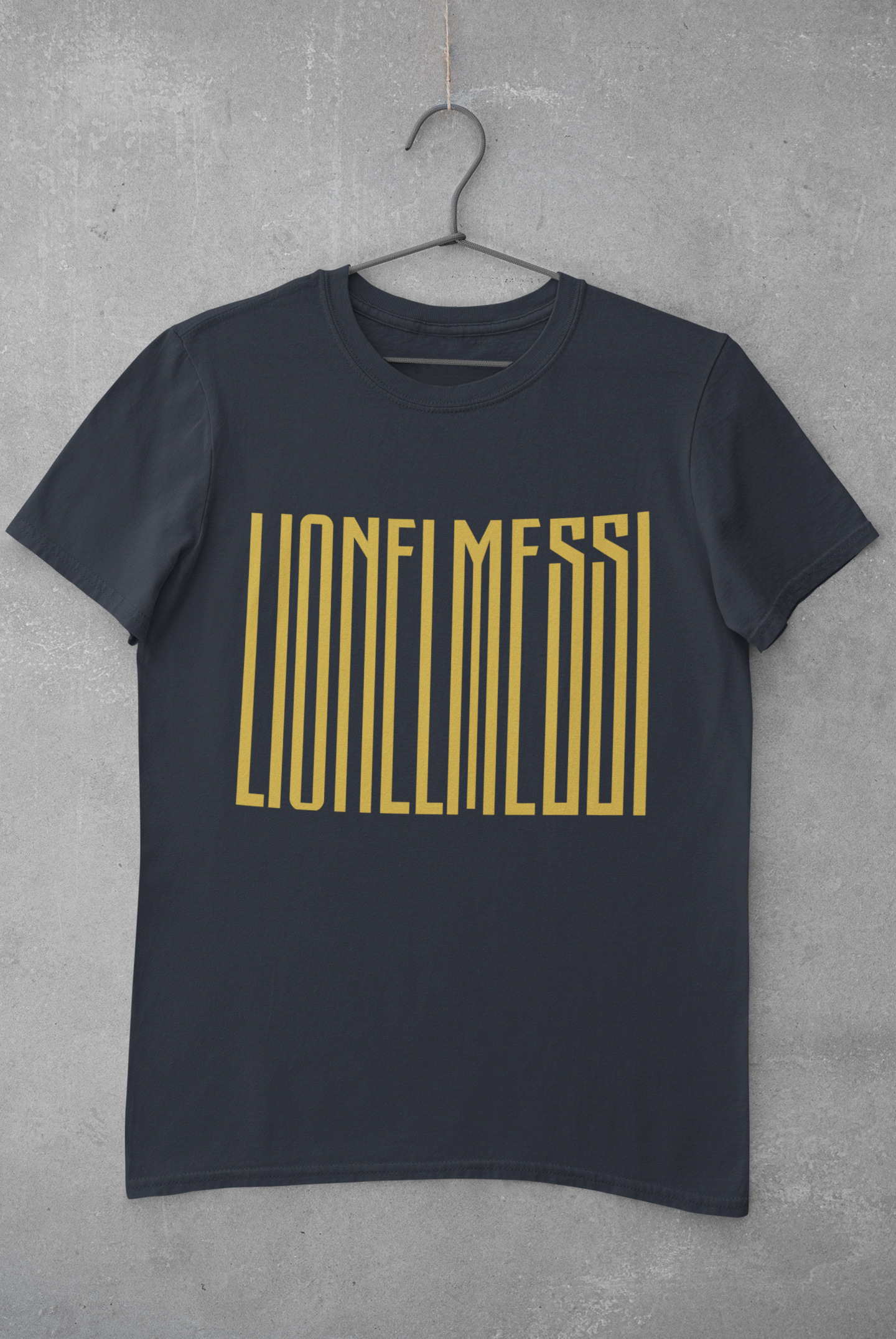 Messi Mens Half Sleeves T-shirt- FunkyTeesClub