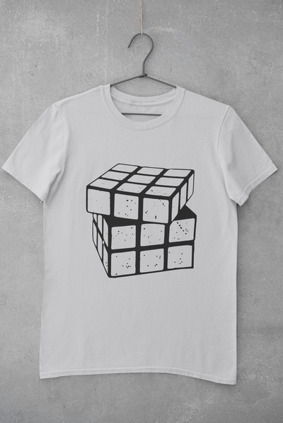 Rubic Mens Half Sleeves T-shirt- FunkyTeesClub
