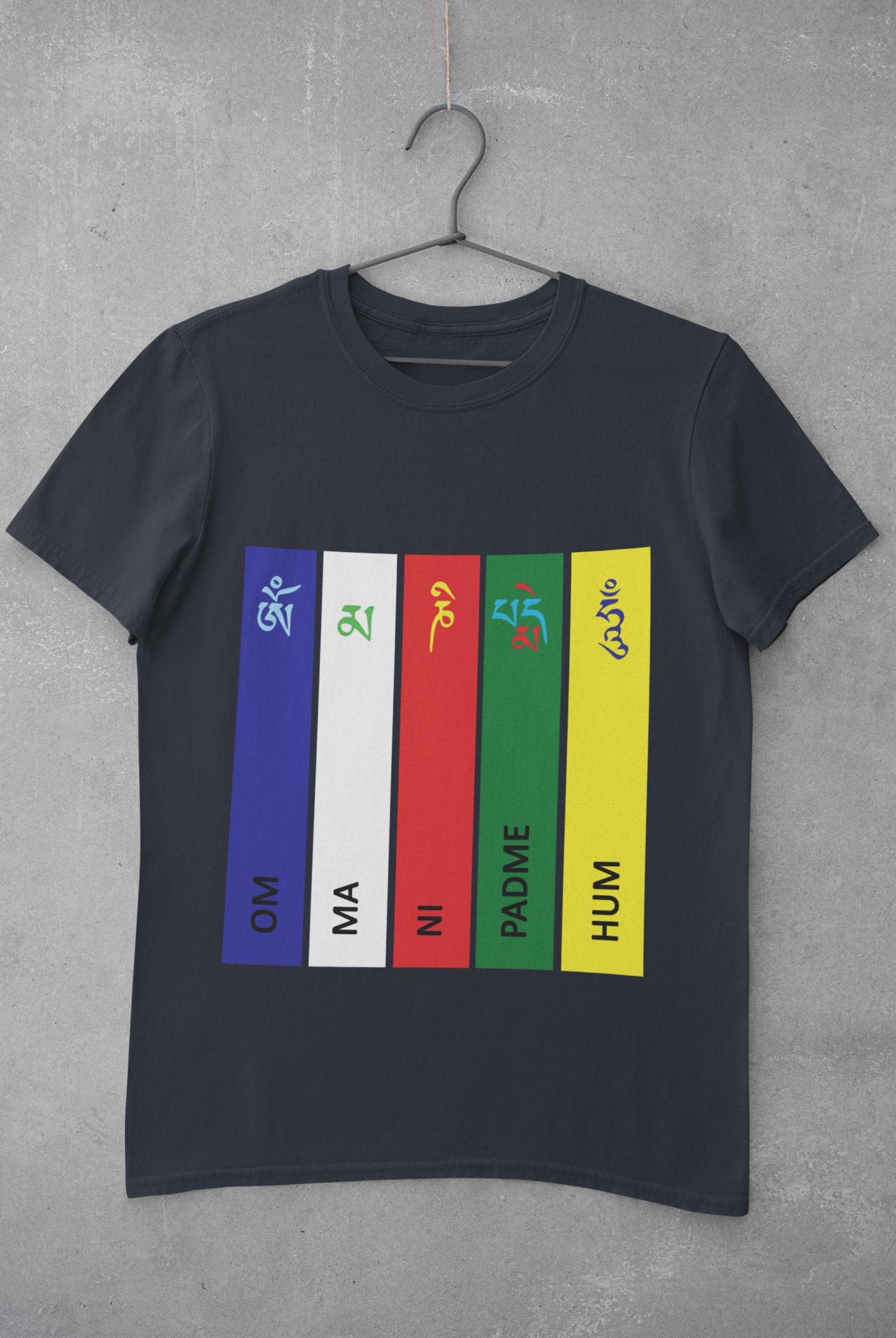 Ladakh Om Mani Padme Hum Women Half Sleeves T-shirt- FunkyTeesClub