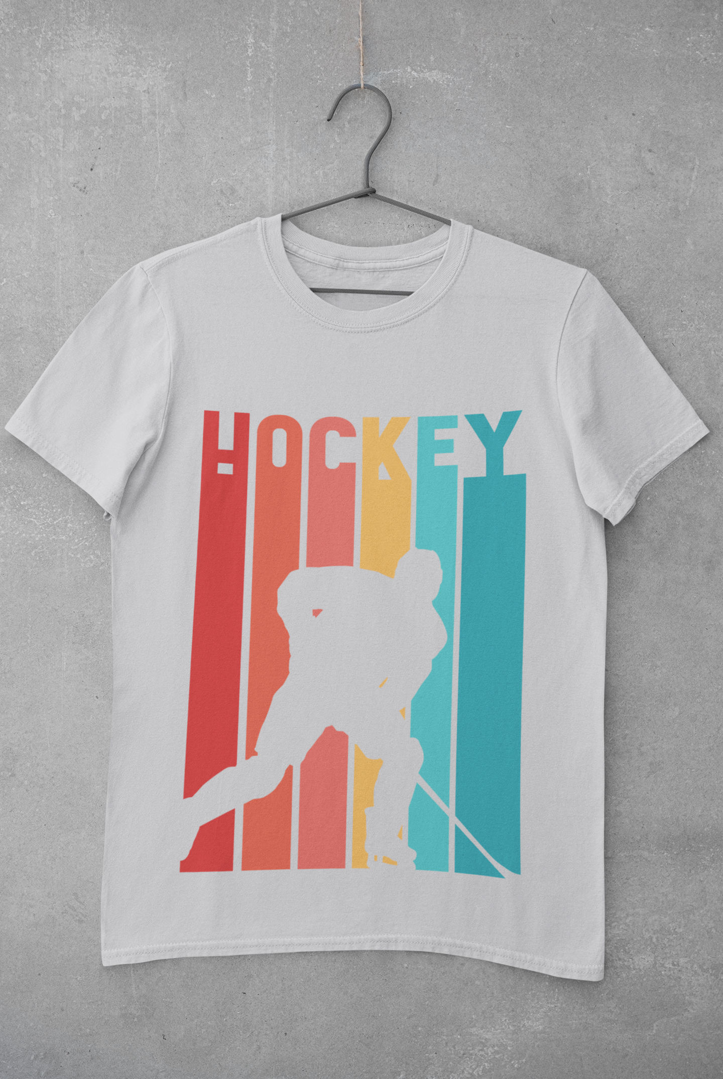 Hockey Mens Half Sleeves T-shirt- FunkyTeesClub