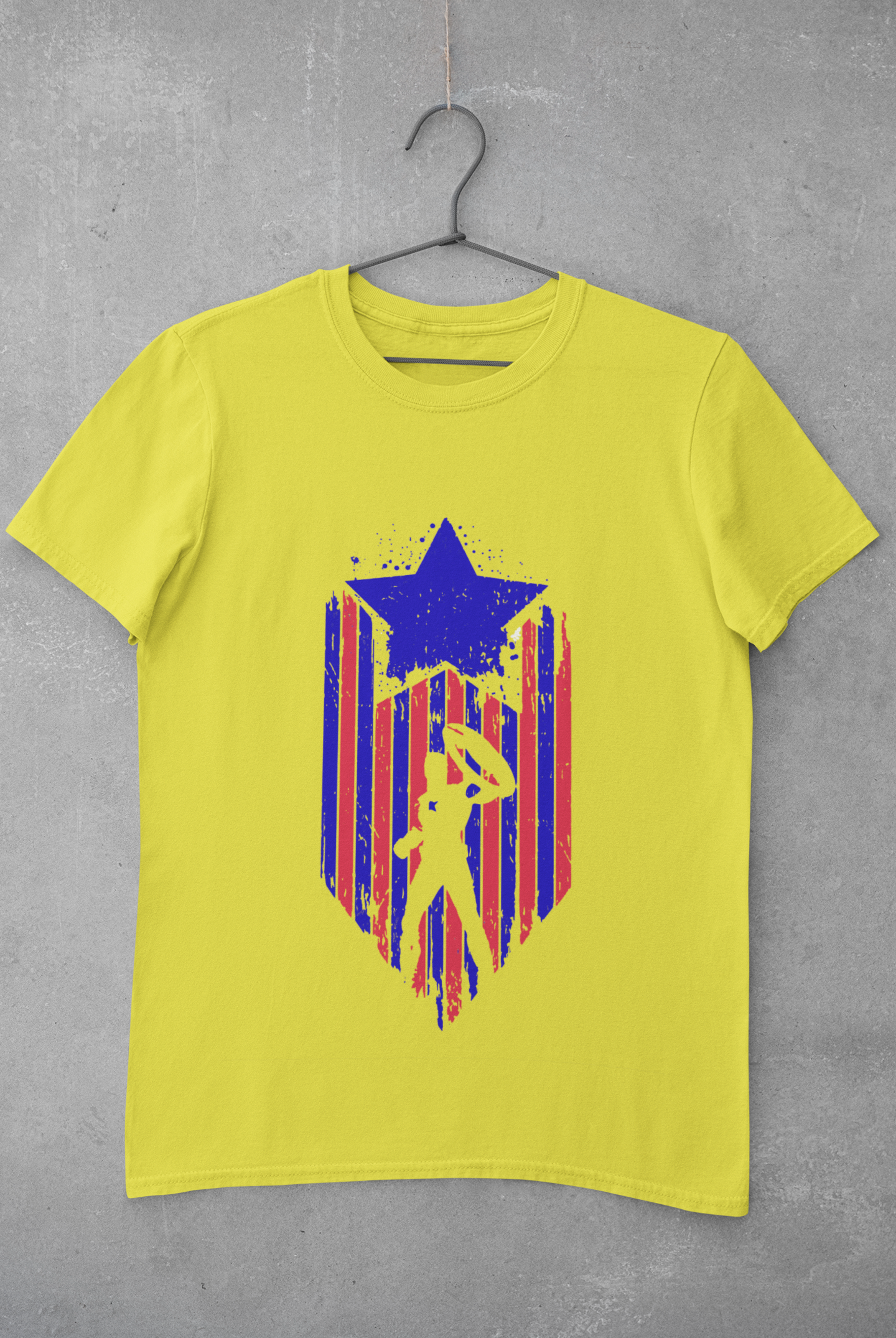 Captain America Web Series Mens Half Sleeves T-shirt- FunkyTeesClub