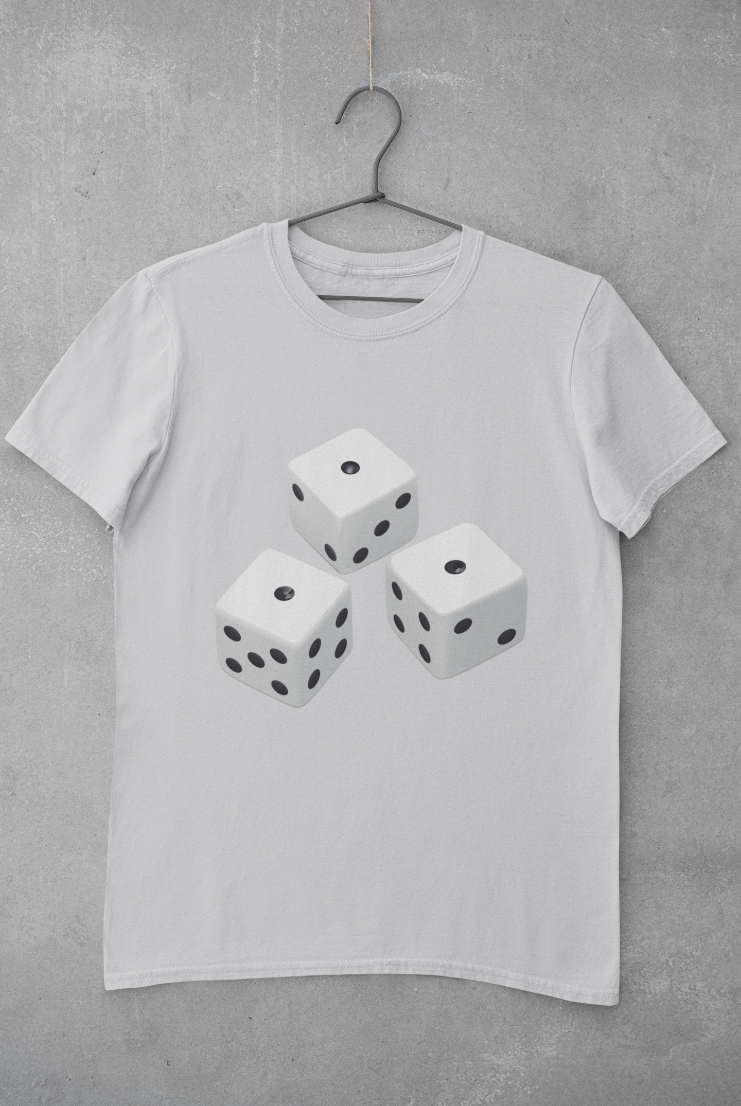 Dice Mens Half Sleeves T-shirt- FunkyTeesClub
