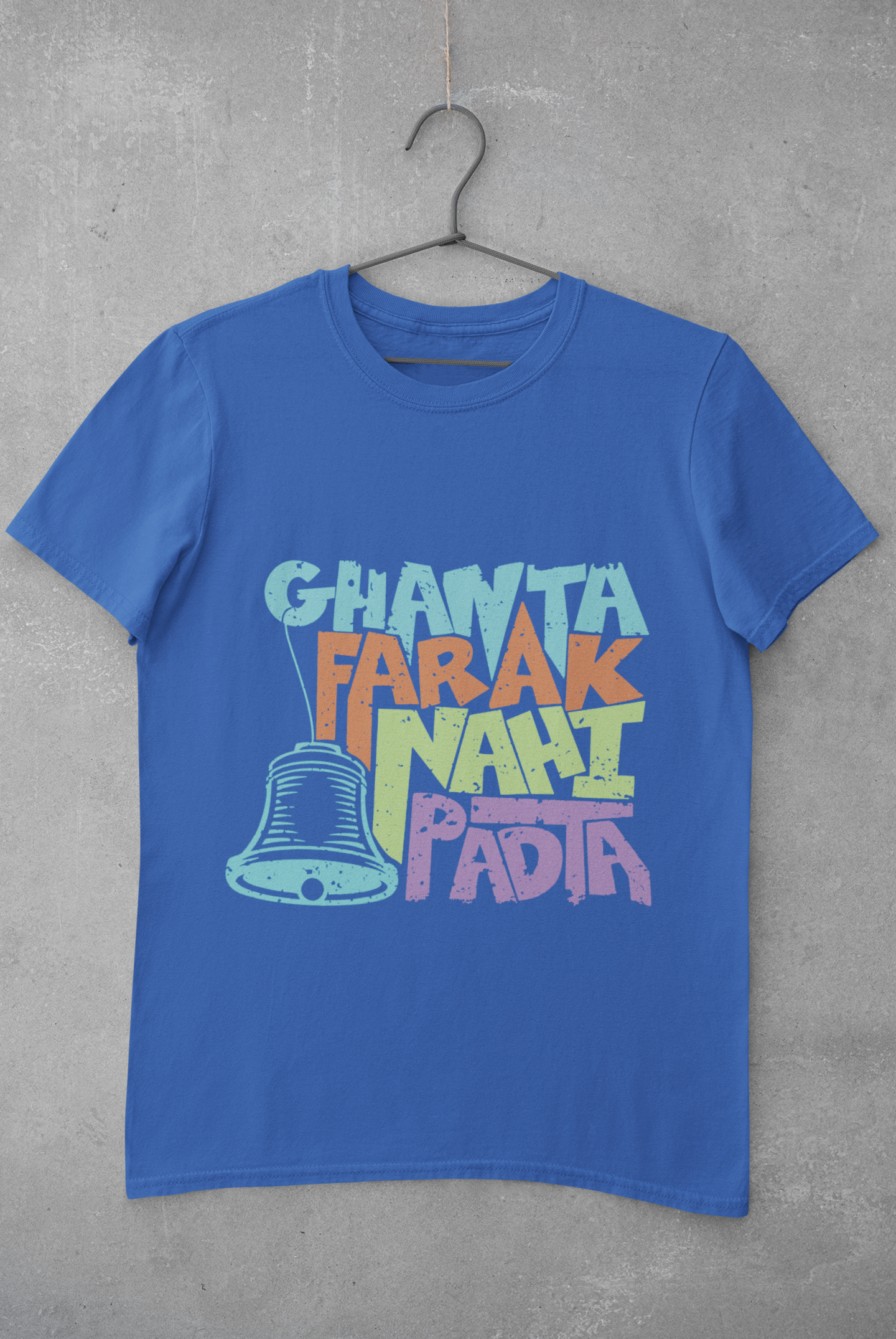 Ghanta Farak Women Half Sleeves T-shirt- FunkyTeesClub