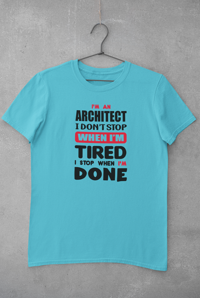 I Am Architect Profession Women Half Sleeves T-shirt- FunkyTeesClub