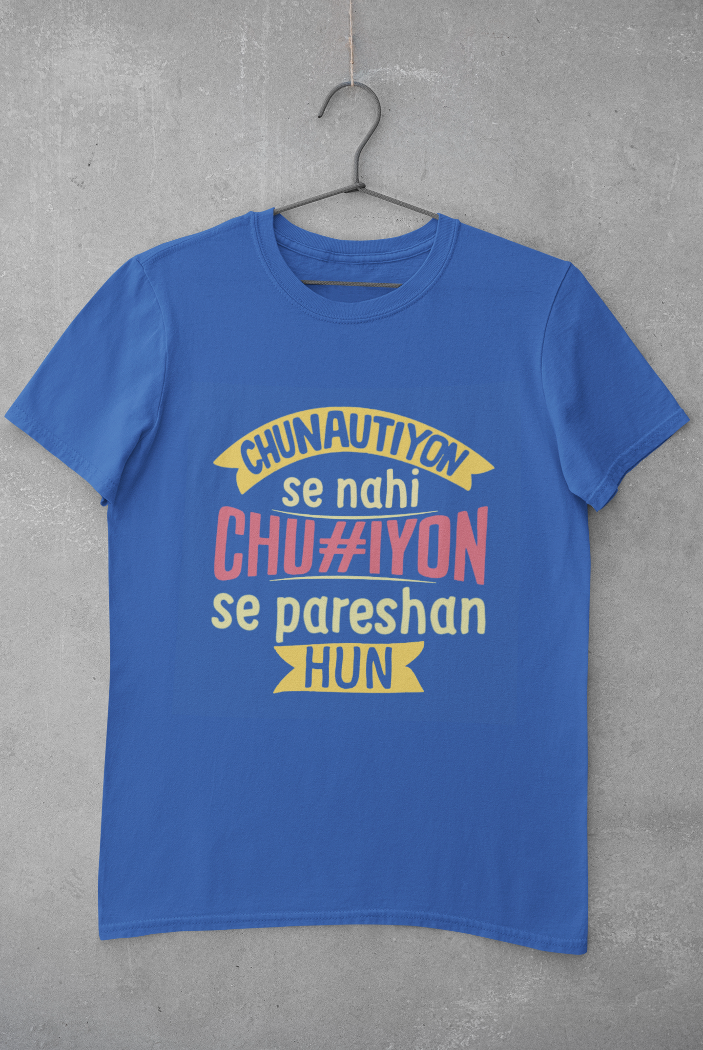 Chunautiyon Mens Half Sleeves T-shirt- FunkyTeesClub