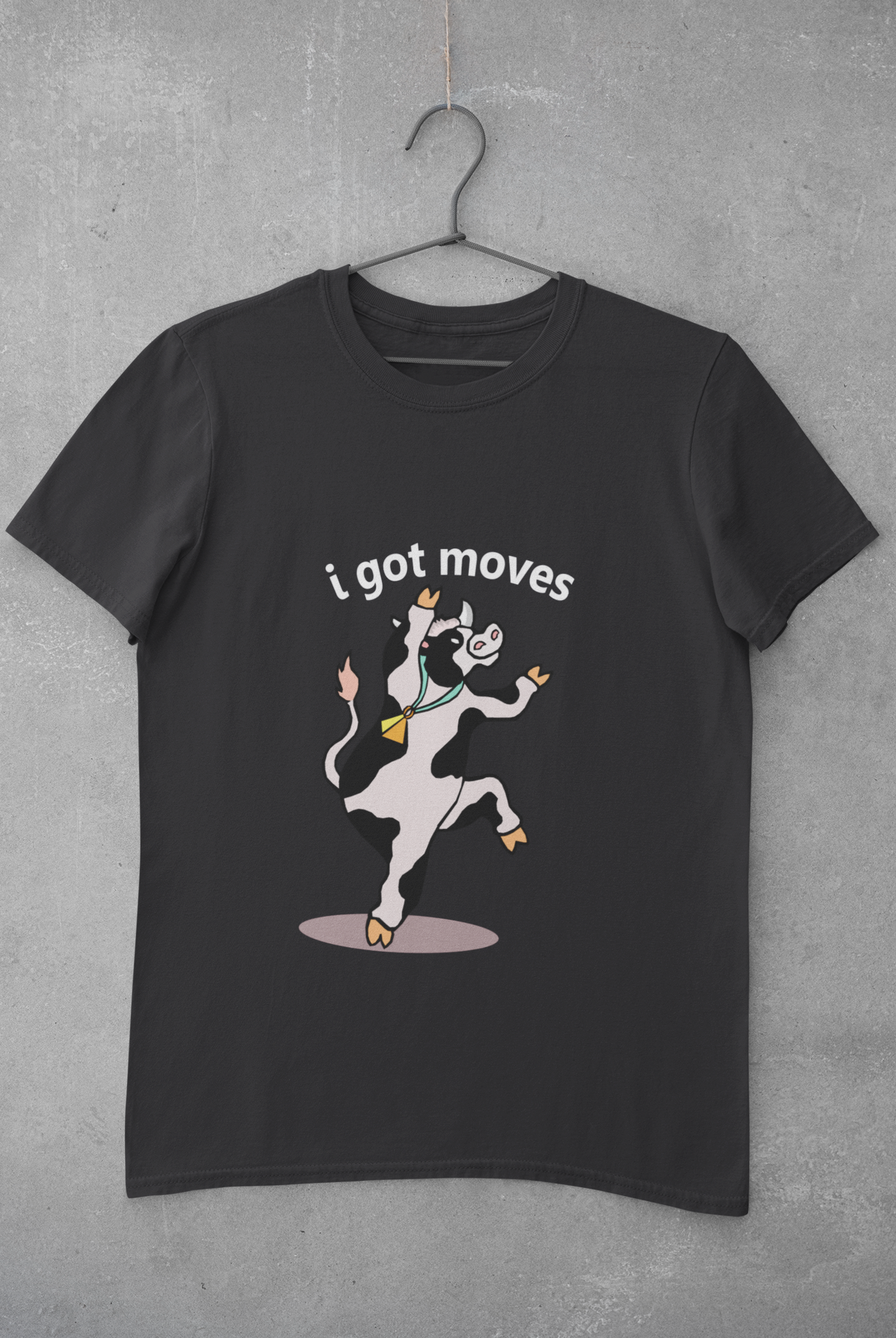 I Got Moves Mens Half Sleeves T-shirt- FunkyTeesClub