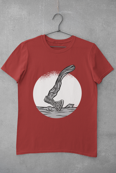 Viking Women Half Sleeves T-shirt- FunkyTeesClub