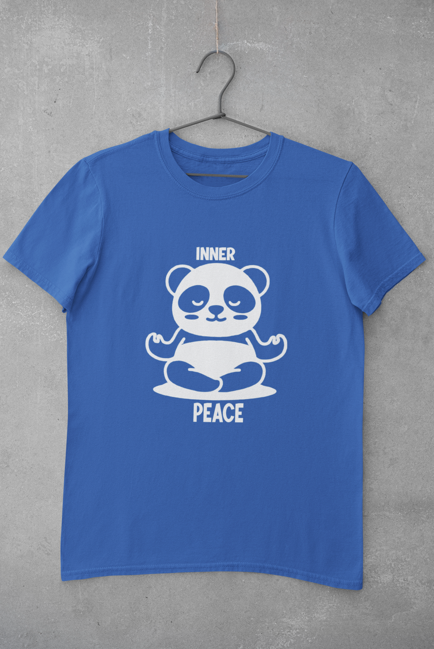 Inner Peace Mens Half Sleeves T-shirt- FunkyTeesClub