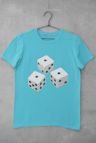 Dice Mens Half Sleeves T-shirt- FunkyTeesClub
