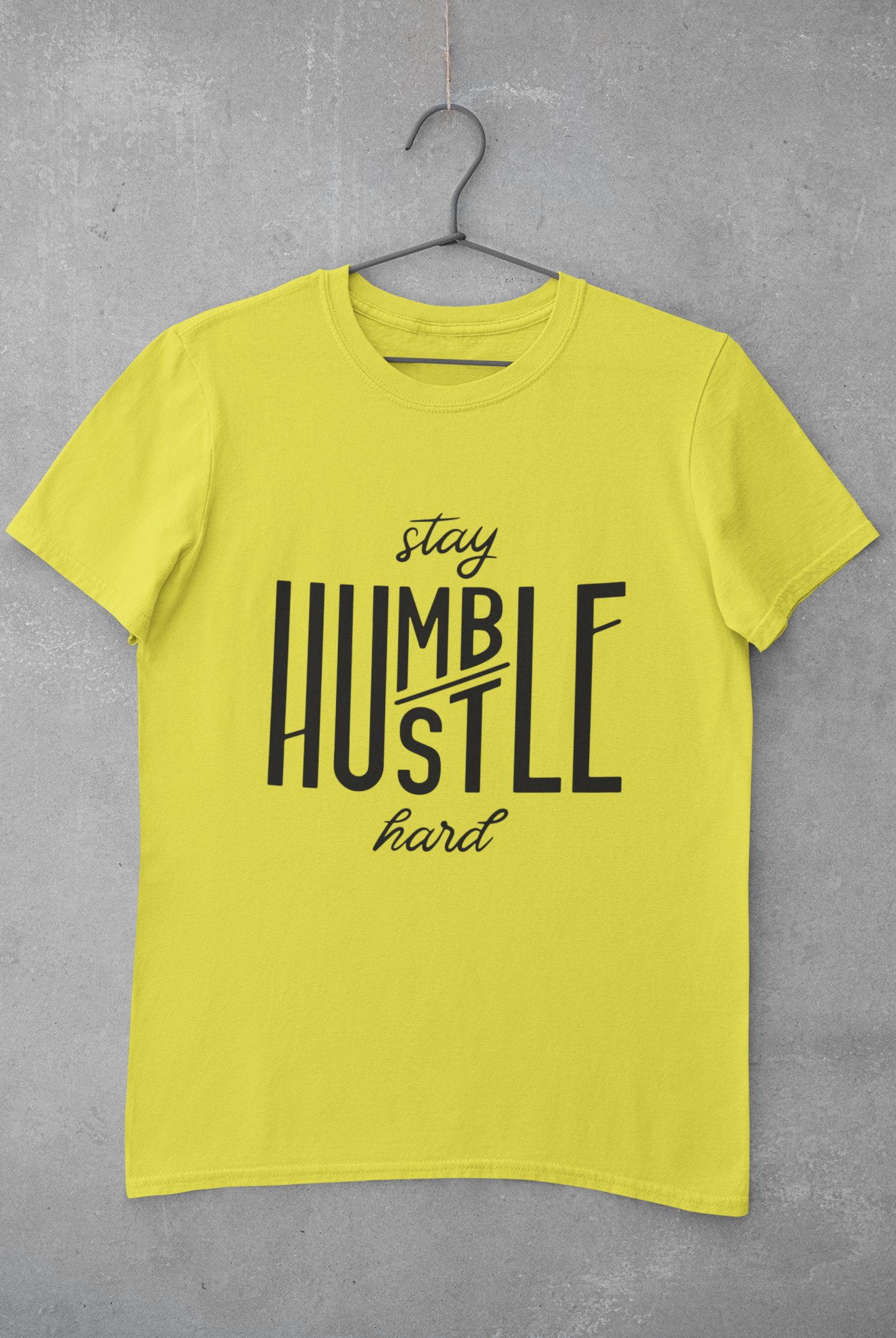 Stay Humble Women Half Sleeves T-shirt- FunkyTeesClub