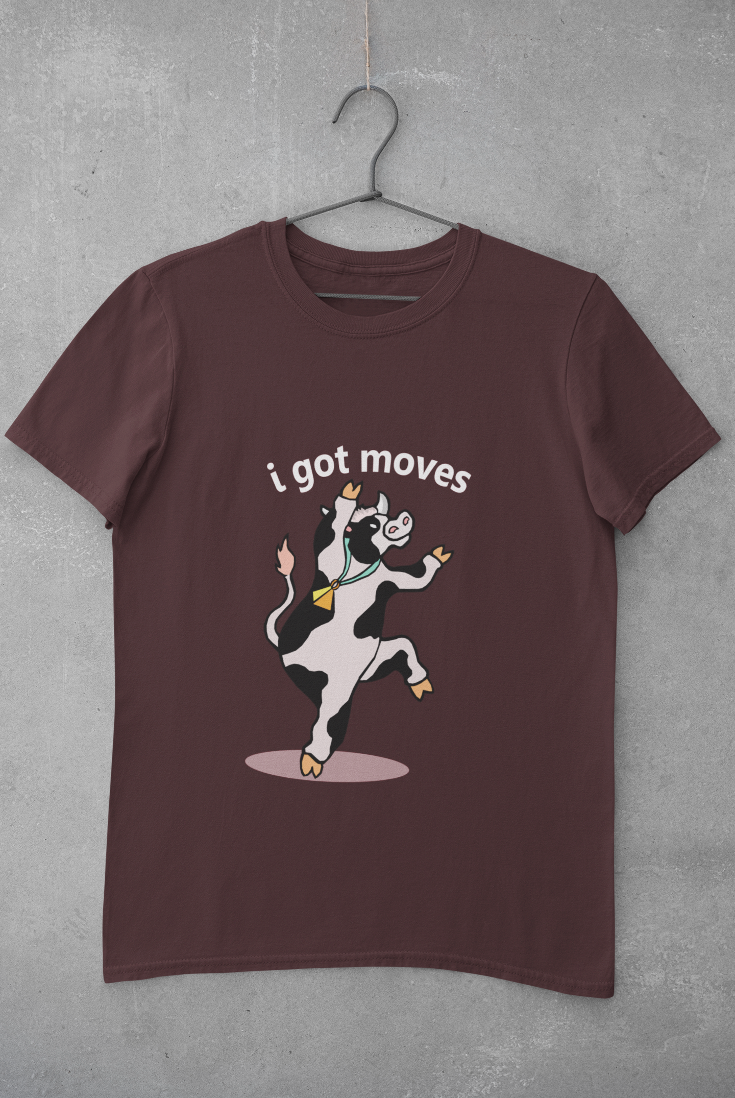 I Got Moves Mens Half Sleeves T-shirt- FunkyTeesClub